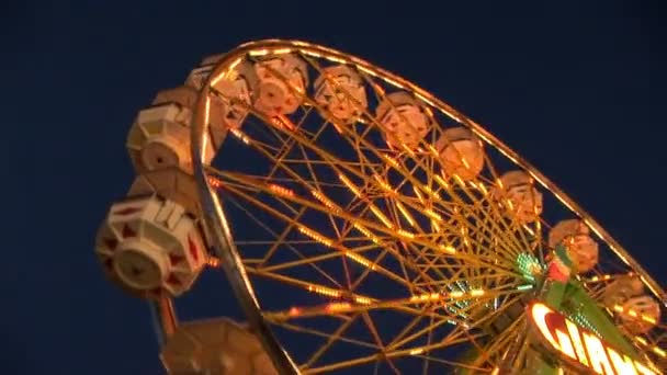 Ferris Wheel — Stock Video