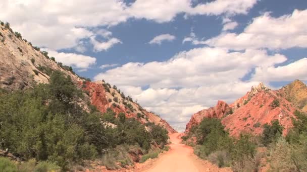 Grand Staircase Escalante National Monument, Time Lapse — Stock Video