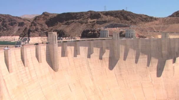 Hoover Dam — Stockvideo