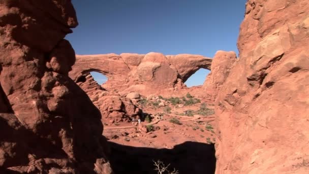 Nationaal park Arches, — Stockvideo
