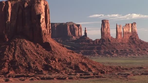 Monumento valle — Vídeo de stock