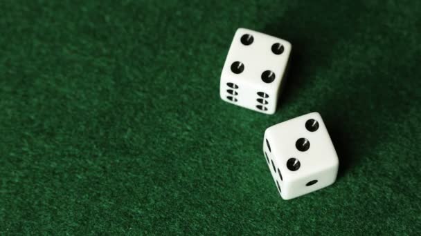 Stop Motion Dice — Stockvideo
