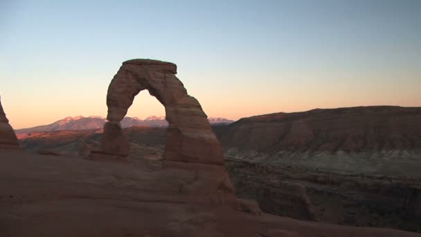 Arches national park, — Stockvideo