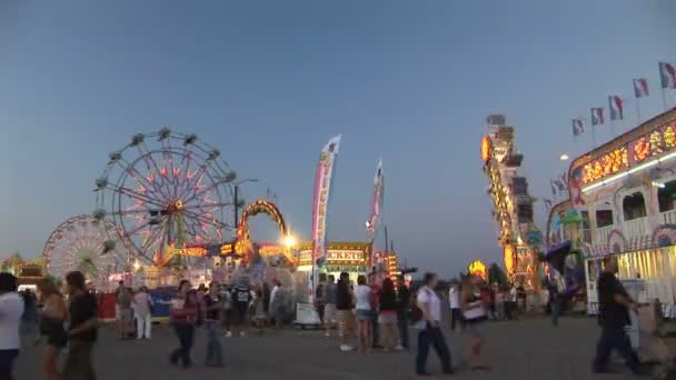 Carnival, time lapse — Stock Video
