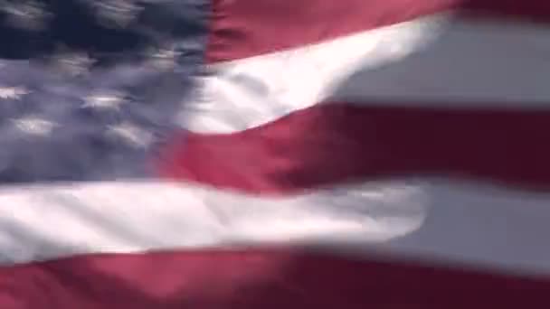 Texture bandiera USA — Video Stock