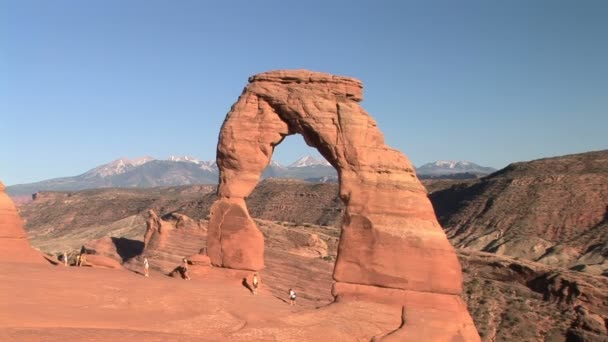 Nationaal park Arches, — Stockvideo