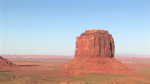 Monumento valle — Vídeo de stock