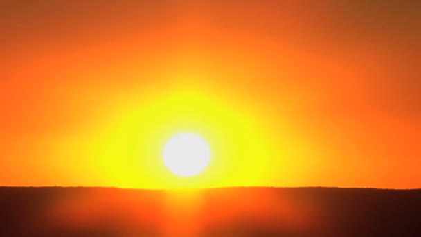 Sonnenuntergang im Grand Canyon — Stockvideo