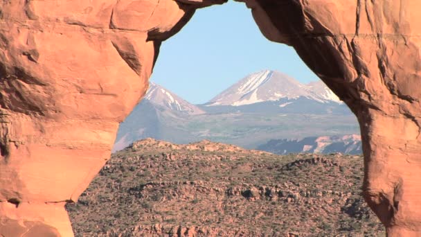 Arches Ulusal Parkı, — Stok video