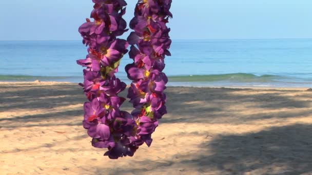 Lei in tree — Stock Video