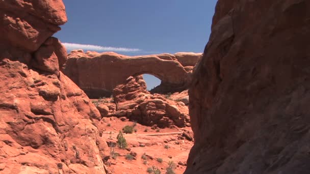 Arco da janela sul, lapso de tempo — Vídeo de Stock