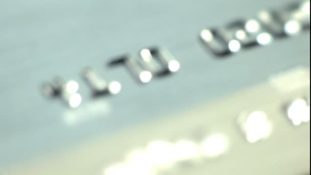 Cartão de crédito — Vídeo de Stock