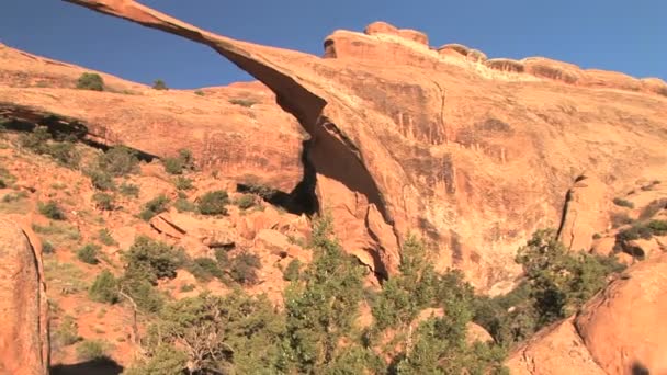 Arches national park, — Stockvideo