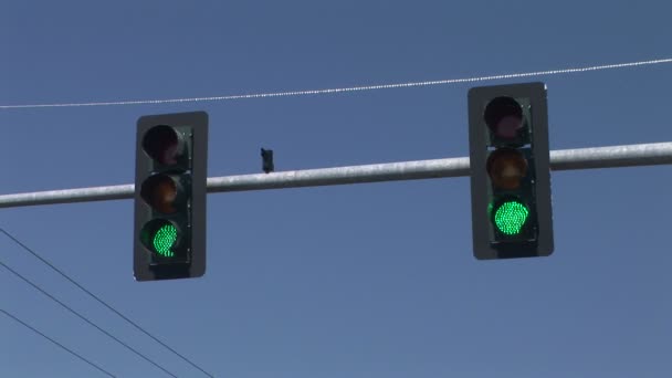 Trafik işareti — Stok video