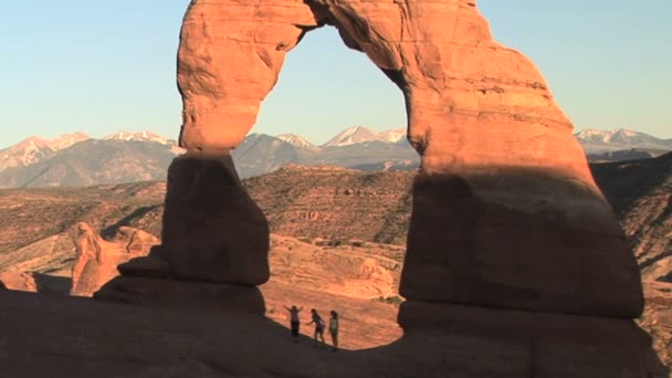 Nationaal park Arches, — Stockvideo