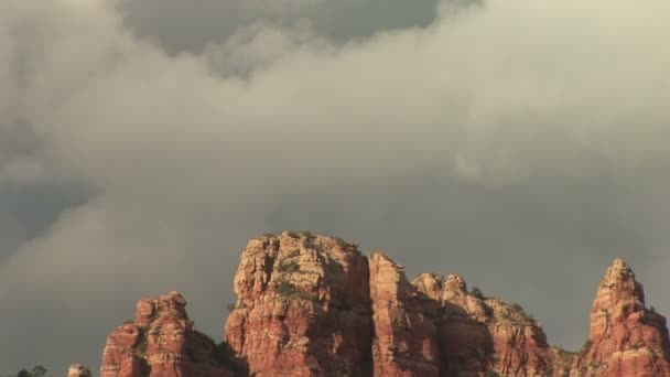 Sculpted Red Rock Formations of Sedona — Stock Video