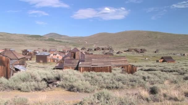 Ghost Town of Bodie — Stock Video