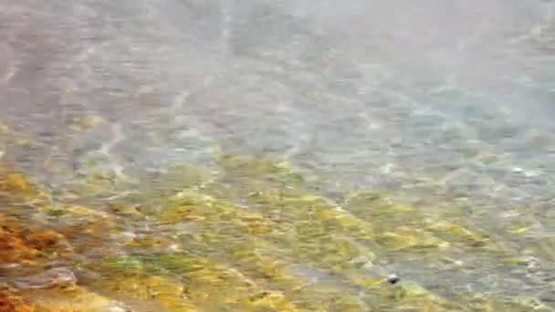 Бассейн Мидуэй-Гейзер-2 — стоковое видео