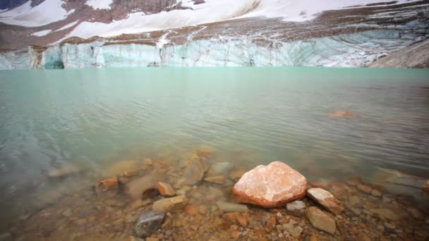 Derretimiento del glaciar Ángel — Vídeo de stock