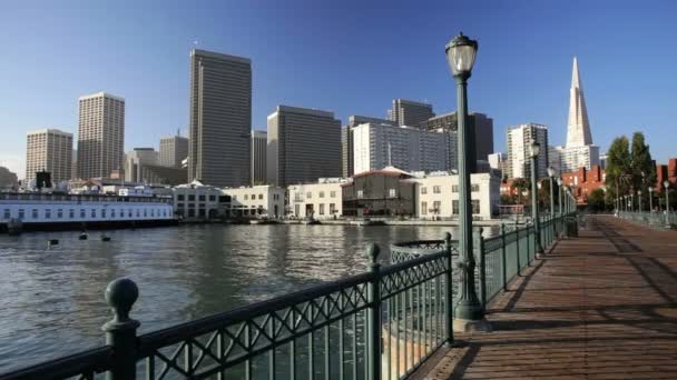 Pier One Promenade — Stock Video