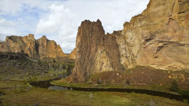 Lapso de tempo Smith rock — Vídeo de Stock