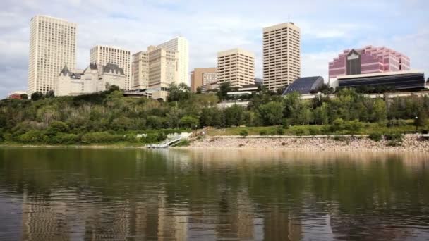 Edmonton skyline — Vídeos de Stock