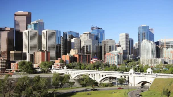 Downtown Calgary — Stockvideo