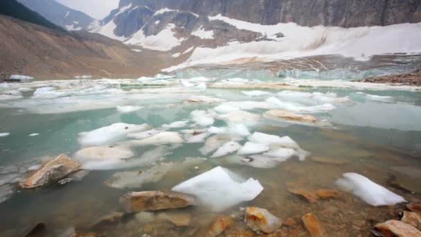 Melting Angel Glacier — Stock Video