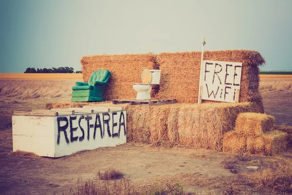 Zona de repouso — Fotografia de Stock