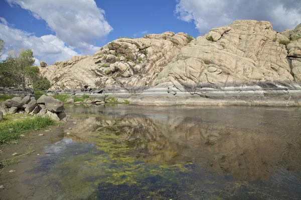 Willow lake, prescott, arizona — Stockfoto