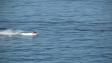 jet ski üzerinde eğlenceli