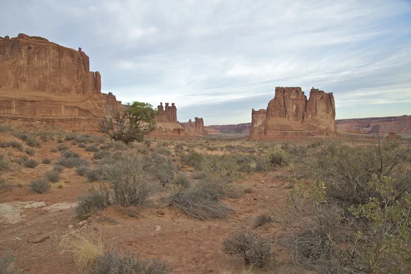 Parco Nazionale degli Archi Paesaggio dello Utah — Foto Stock