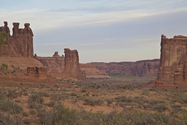 Arches Nationaal park utah vista — Stockfoto