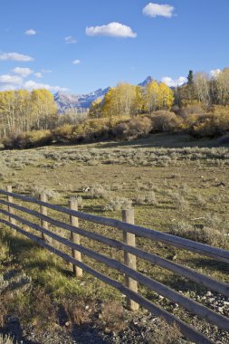 Colorado dağ manzarası Güz