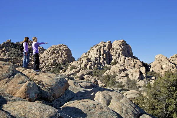 花崗岩デルズをハイキング — ストック写真