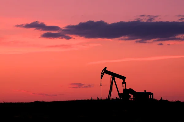 Bombón de aceite al atardecer — Foto de Stock