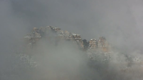 Grand Canyon in inverno — Video Stock