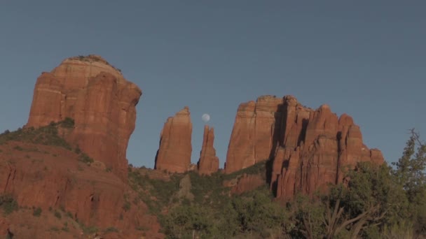 Cathedral Rock — Stock Video