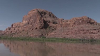 Manzaralı Colorado Nehri Moab Utah