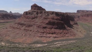 Manzaralı Colorado Nehri Moab Utah
