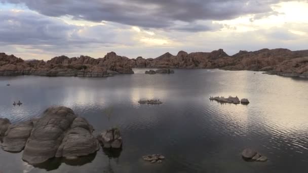 Watson Lake Prescott Arizona — Vídeo de stock