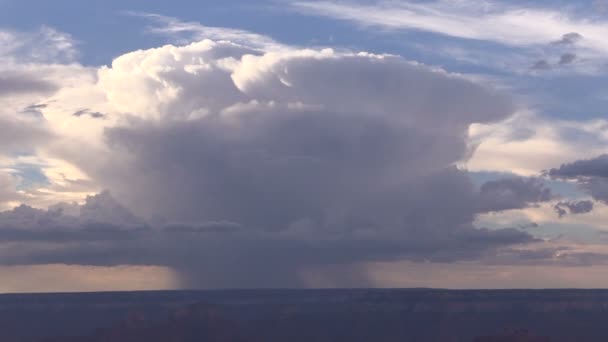 Grand Canyon Monsoon — Stock Video