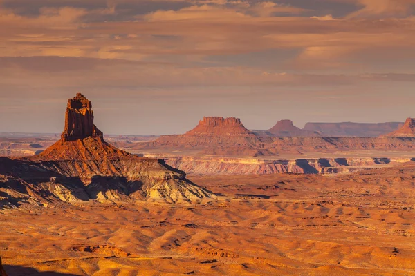 Canyonlands national park krajobrazowy — Zdjęcie stockowe