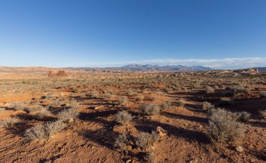 Utah Arches Ulusal Parkı manzarası