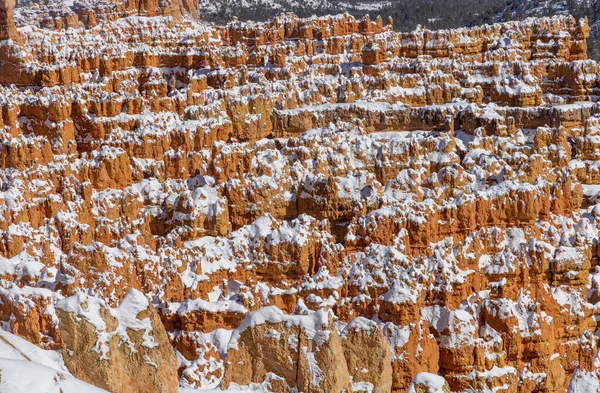 Paisaje Invernal Escénico Parque Nacional Bryce Canyon Utah — Foto de Stock