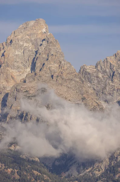 Paisaje Escénico Parque Nacional Grand Teton Wyoming Otoño — Foto de Stock