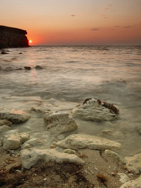 Beautiful decline on the sea coast. Landscape — Stock Photo, Image