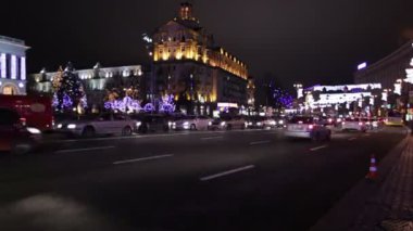 gece yol şehir .timelapse için