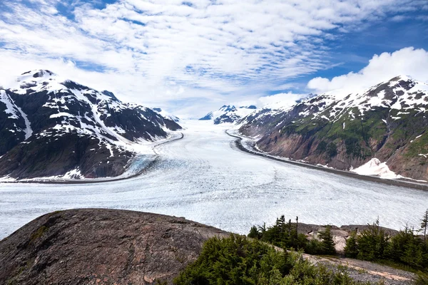 Lax glaciär Stockfoto