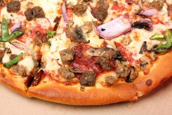 Käsepizza — Stockfoto